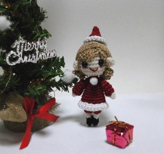 2015 クリスマスの編みぐるみちゃん♪の画像1枚目