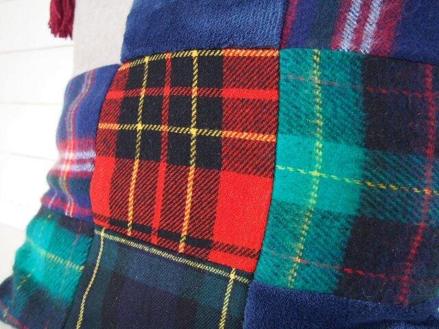 パッチワーククッションカバー | iichi 日々の暮らしを心地よく