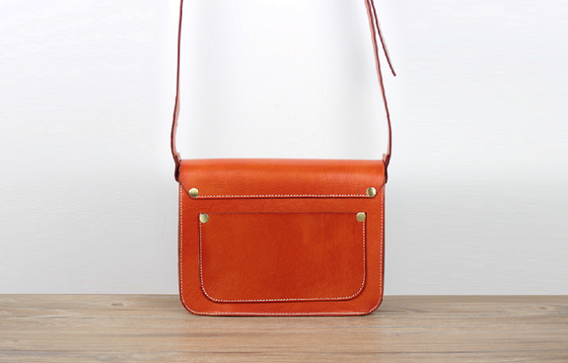 本革 ショルダー ポストマン バッグ 新品 送料無料 ハンドメイド 茶 ブラウン 本革ショルダーバッグ 牛革ポストマンバッグ カジュアルなオール