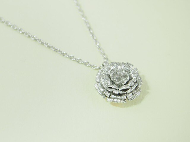 ネックレス カーネーション(Silver)の画像1枚目