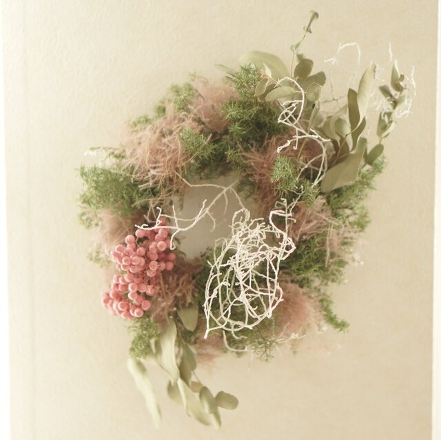 ほっこり♡ simple wreathの画像1枚目