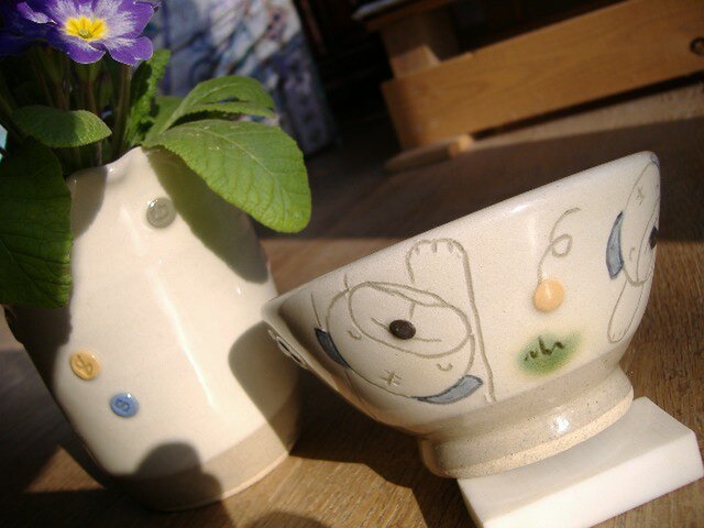 niku・Qパグご飯茶碗の画像1枚目