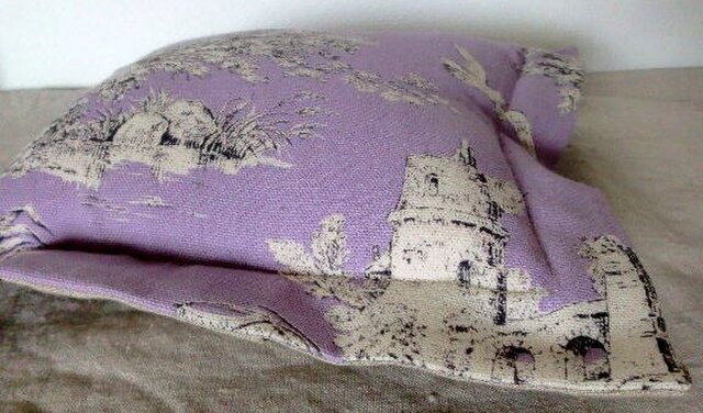 ラシュトン＊ベアー＊アンティークキルトのミニクッション ラシュトン