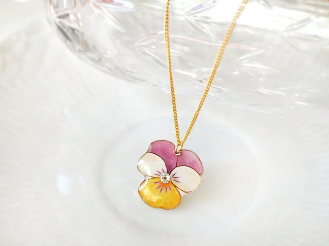 026 VIOLA NECKLACEの画像1枚目