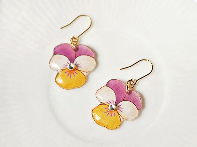 025 VIOLA EARRINGの画像1枚目