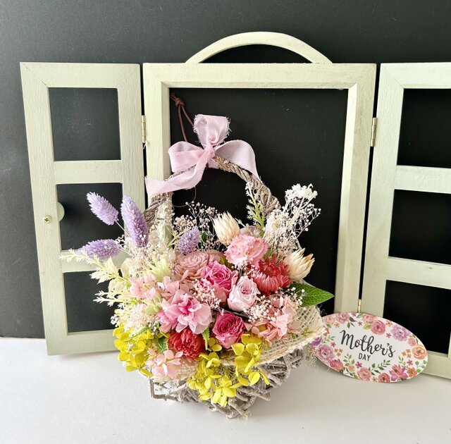 お誕生日プレゼント♡フラワー壁掛け飾り | iichi 日々の暮らし