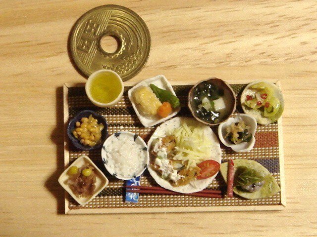 ★和の御膳・カキフライ定食(横縞布)の画像1枚目