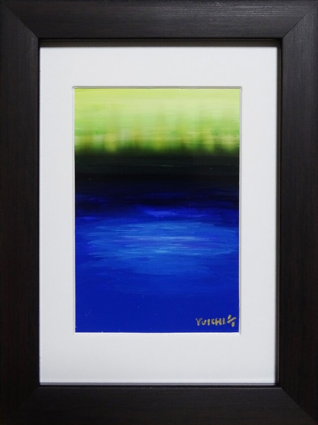 【原画】青い湖