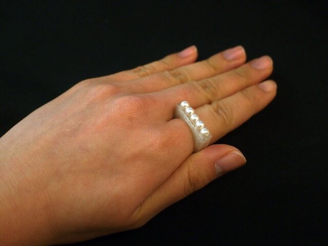5pearl ringの画像1枚目