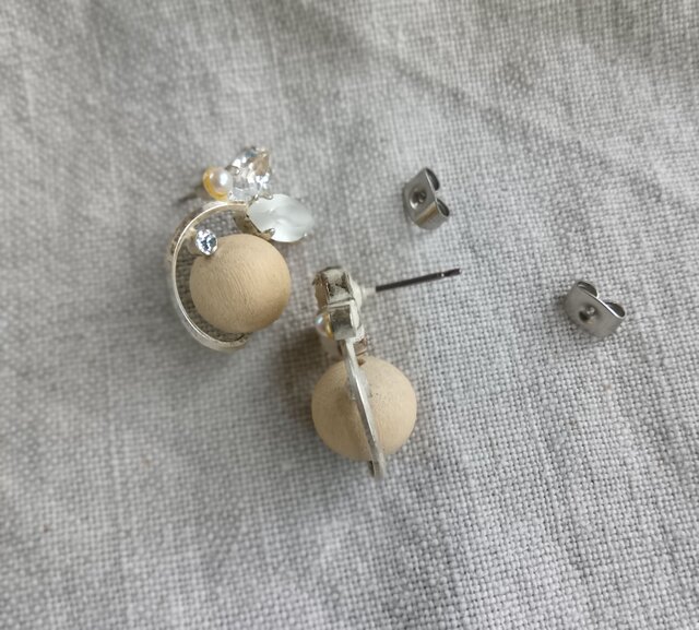 insary ハンドメイド　ピアス　ブローチ　計10点 ∞むたむた∞/水引ピアス | tietie kanazawa