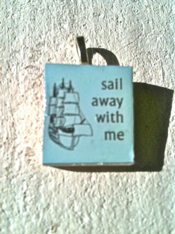 sail away with me スクラブルタイルの画像1枚目
