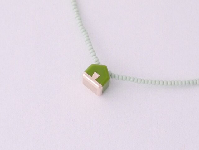 ネックレス Home mini Green S11の画像1枚目
