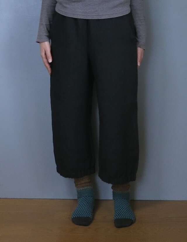 パンツand Black (裾ゴム入り)の画像1枚目