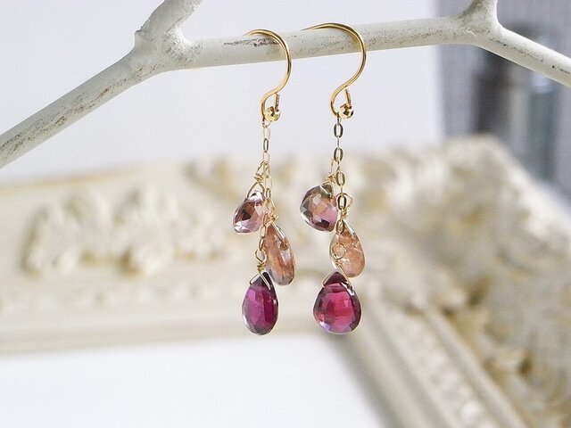warmcolor ピアス10Kの画像1枚目