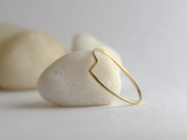 gold K18 Ring 0039の画像1枚目