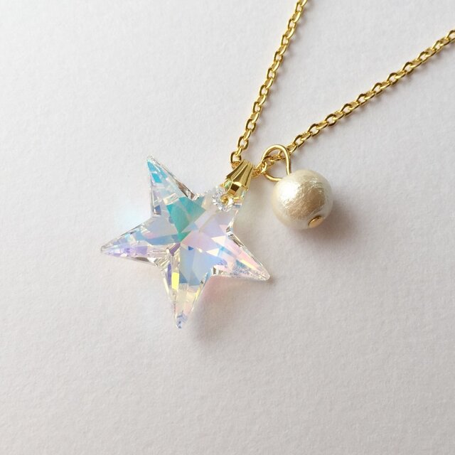 twinkle star necklaceの画像1枚目