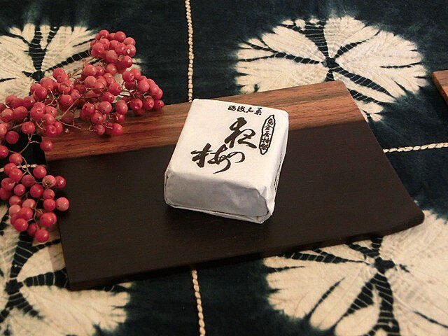 鉄刀木 銘々皿「kiori」15×10.5cm 5枚セットの画像1枚目