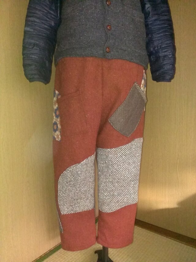 男女兼用HARRIS TWEED ズボン151218-02の画像1枚目
