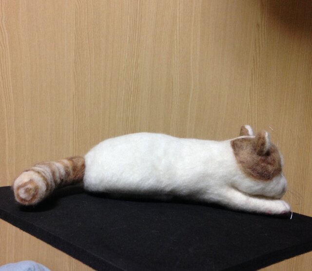 羊毛フェルト 猫 ハンドメイド チャーイ☆プロフ必読/ 羊毛フェルト 猫 ハンドメイド チャーイ☆プロフ必読/様専用