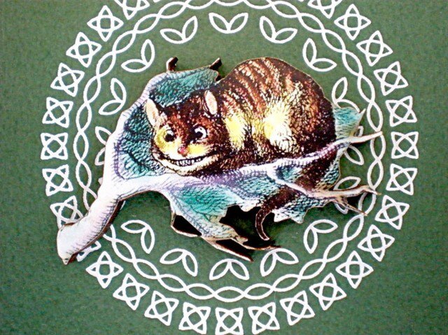 チェシャ猫ブローチの画像1枚目