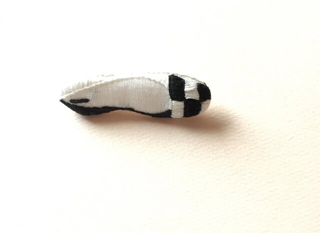 shoe shoe shoe刺繍ブローチNo.45の画像1枚目