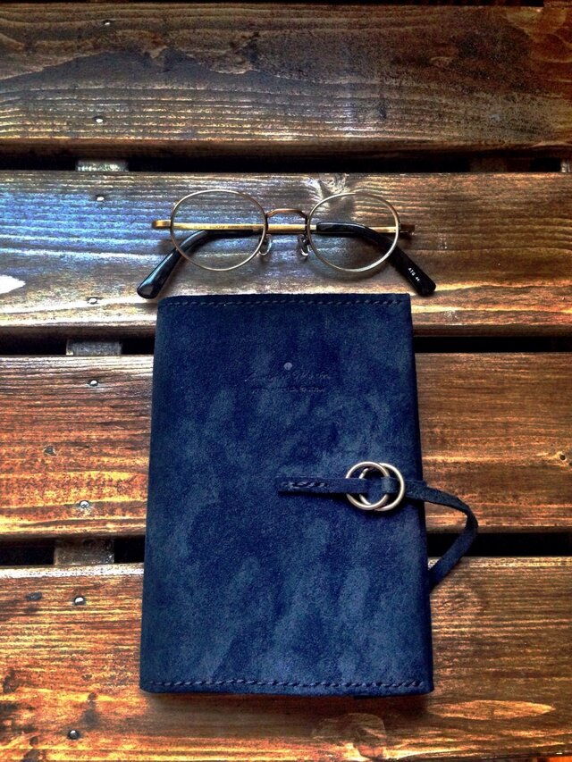 ブックカバー(Navy)の画像1枚目