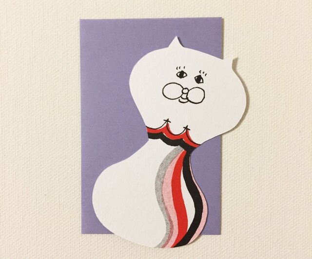 封筒付きカード ランプ 2セットの画像1枚目