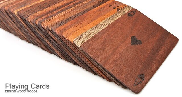 インテリア用 木のトランプ Miniサイズ | iichi 日々の暮らしを