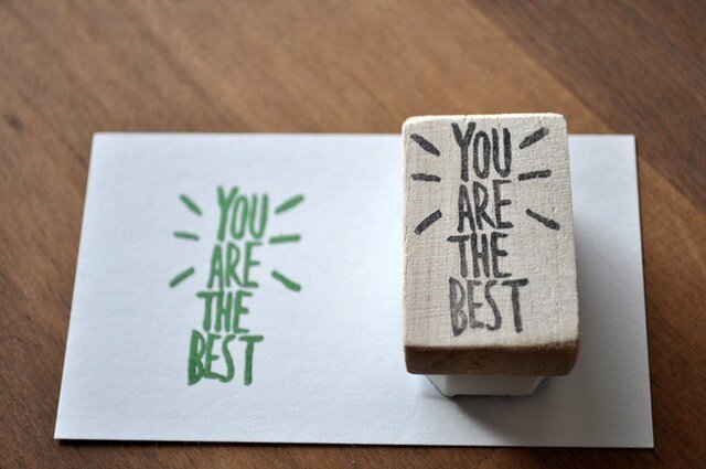 YOU ARE THE BESTスタンプの画像1枚目