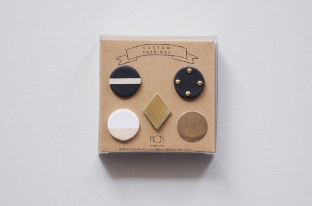 CUSTOM earrings-Dの画像1枚目