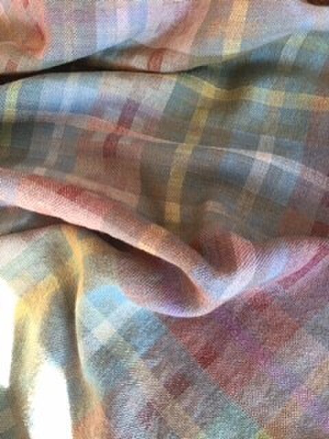 ■”Hさま専用”/手織/植物染料大判ストール