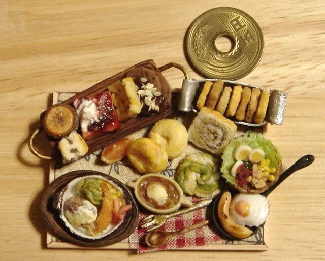 ★えびフライランチ&パウンドケーキにお菓子の画像1枚目