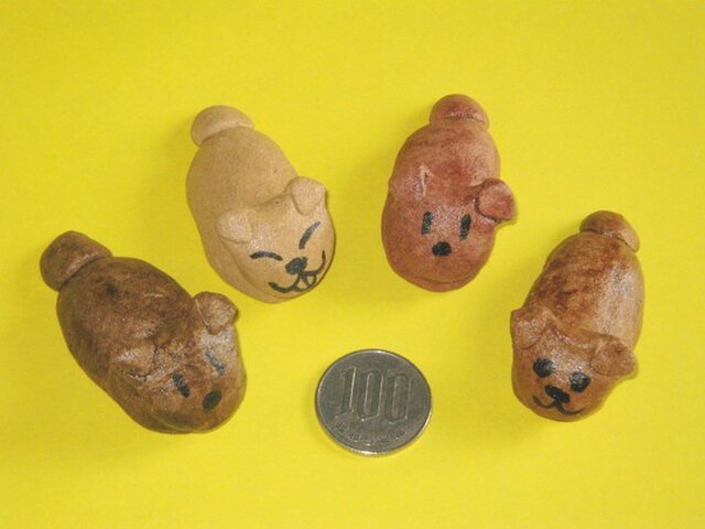 犬のハシ置きセット(WOOD)の画像1枚目