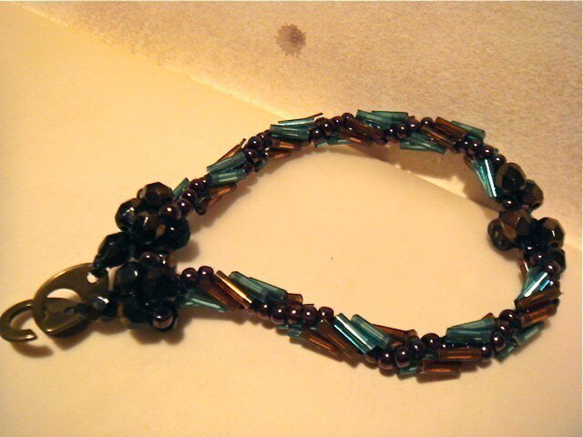 Candy color bracelet (ブルー系)の画像1枚目