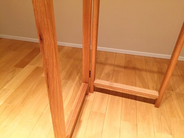 折りたたみハンガーラック 楢（ナラ・オーク）無垢材 | iichi 日々の