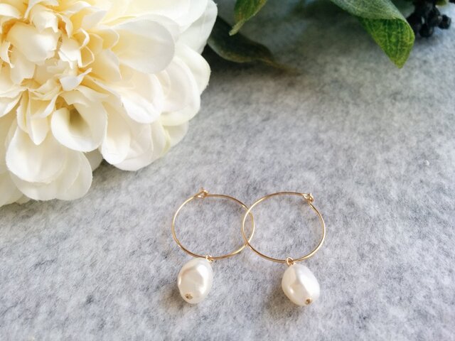 14kgf genuine pearl (GF)の画像1枚目