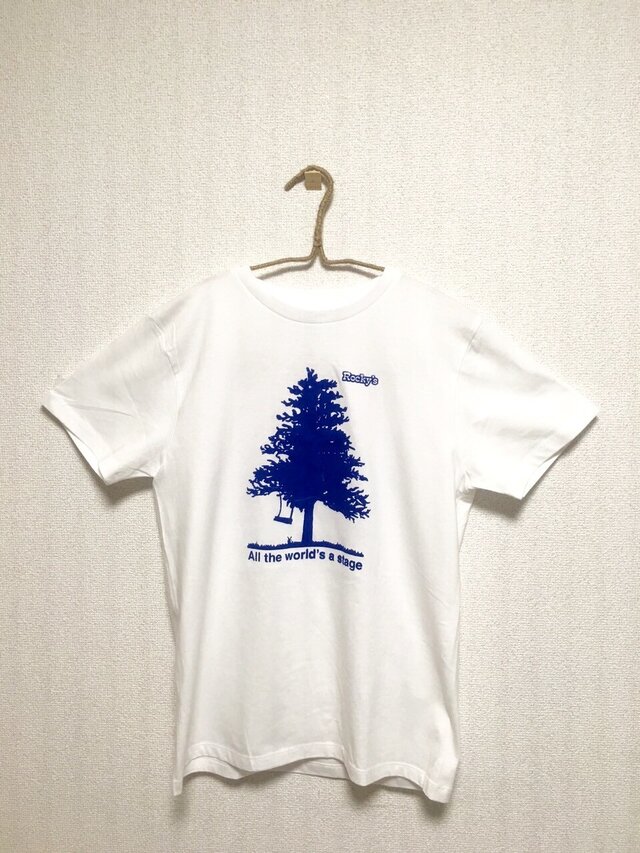 【Big tree】Rocky's オリジナルTシャツ  ホワイト
