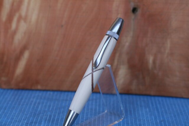 Steef & Co. 伊勢神宮欅リバーペン「彼方」 ボールペン 木軸ペン 伊勢