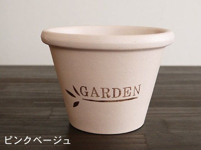 植木鉢(テラコッタ)Sサイズ 001 ピンクベージュの画像1枚目