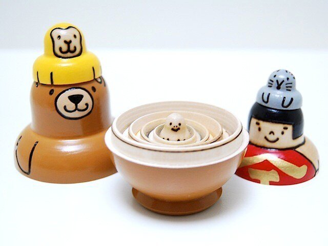 金太郎＊マトリョーシカ＊仲良し5人衆［2］ | iichi 日々の暮らしを
