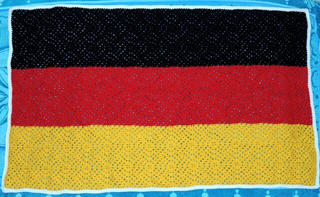 ドイツ国旗のブランケットの画像1枚目