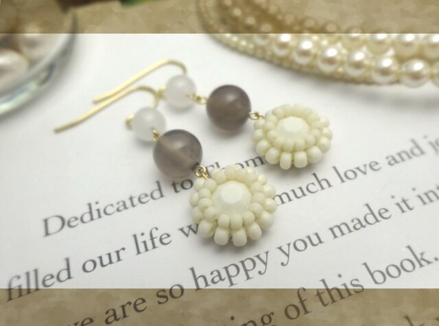 swarovski vintage ピアスの画像1枚目