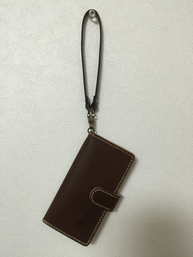 スマホポーチ用ハンドストラップの画像1枚目