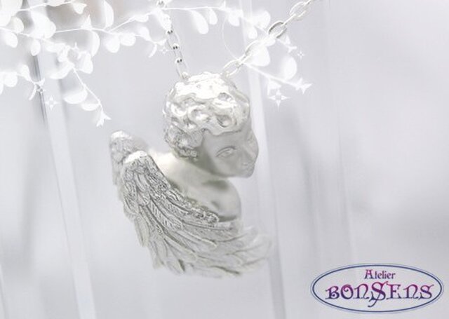 愛らしい天使 Silver925 シルバー エンジェル ペンダント | iichi 日々