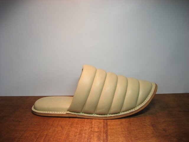 Sofa Slippers MOKO IVORY sizeLLの画像1枚目