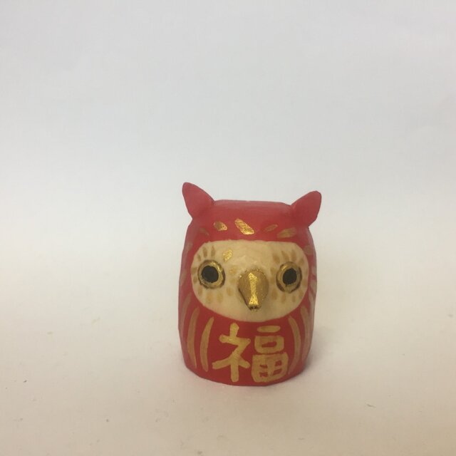 ミミズクだるまの画像1枚目