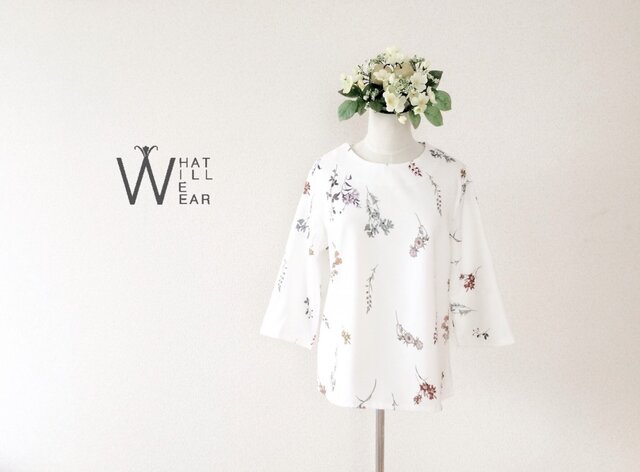 BOTANICAL SIMPLE TOPの画像1枚目