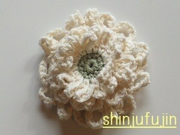 【Sold】お花畑のコサージュ03の画像1枚目