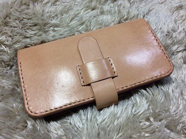 F-06F(らくらくスマートフォン3)サドルレザーケースの画像1枚目