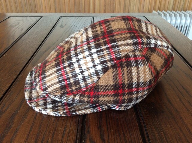 30%OFF~Harris Tweedのハンチング*チェックの画像1枚目